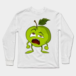 I am in a Sour Mood - Funny Cartoons Long Sleeve T-Shirt